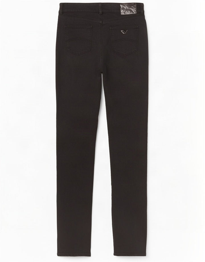 Armani Damen Skinny Jeans W31 L33 Schwarze Baumwolle