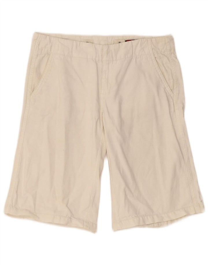 Diesel Damen Chinoshorts W26 Small Weiße Baumwolle