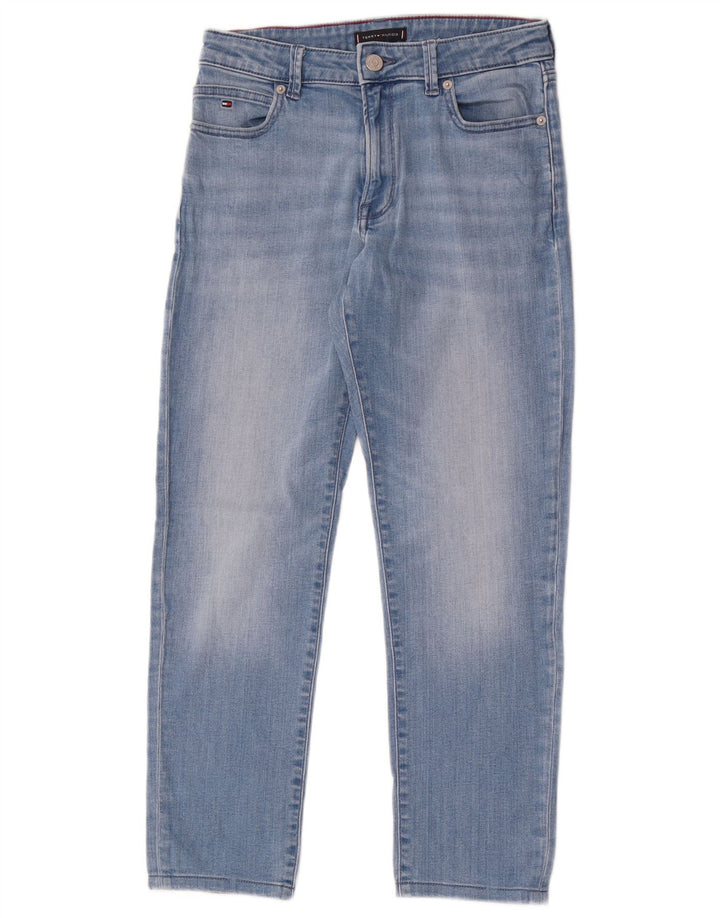 Tommy Hilfiger Straight Jeans für Jungen, 12–13 Jahre, blaue Baumwolle