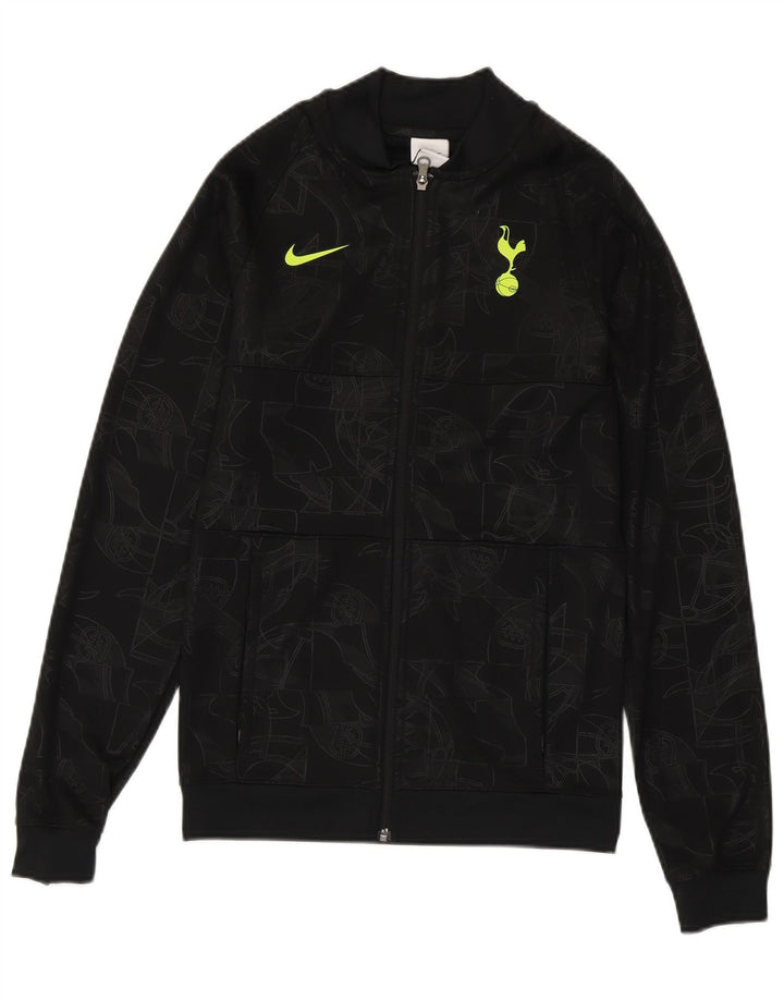 NIKE Herren Tottenham Hotspur Graphic Trainingsanzug Top Jacke XS Schwarz