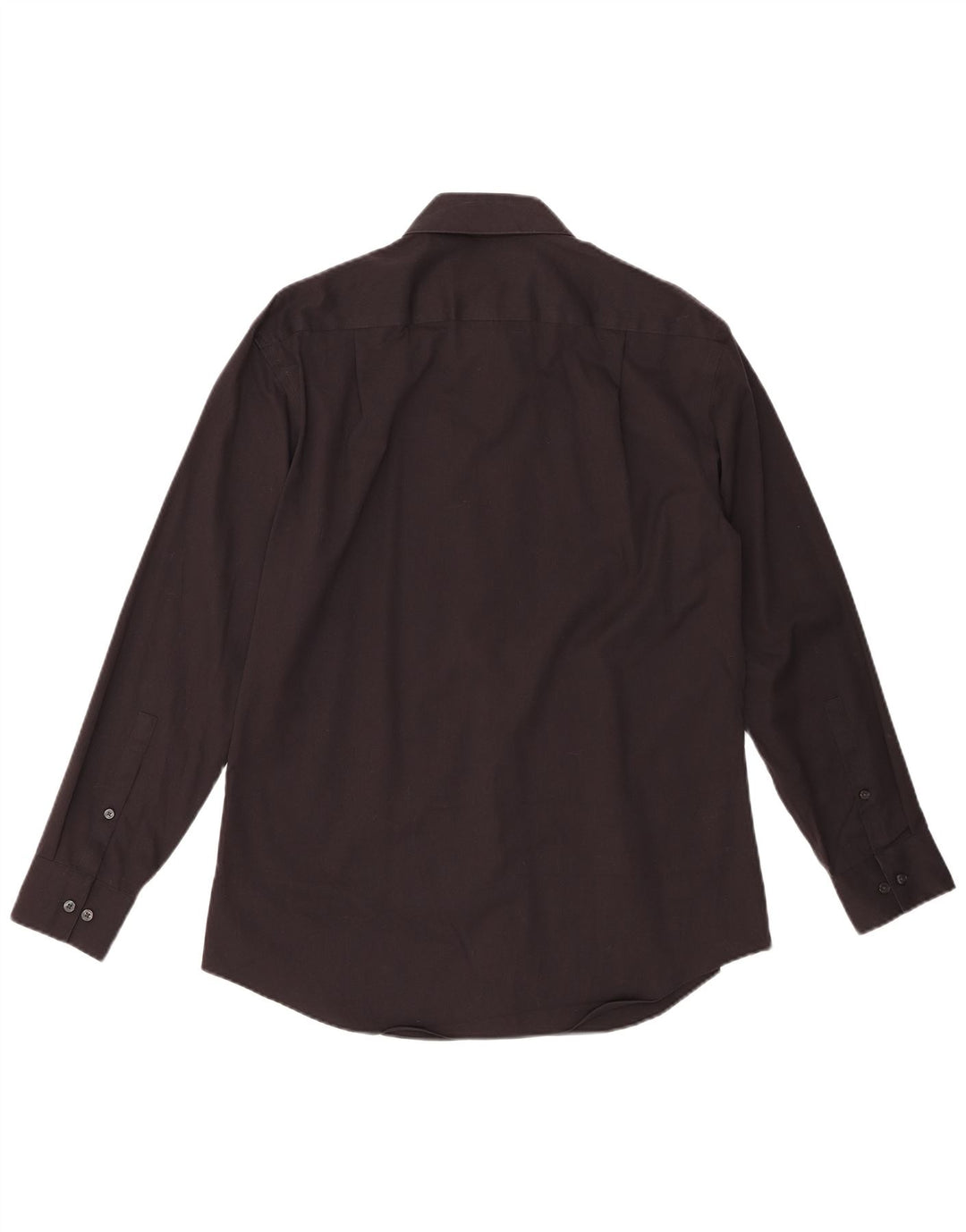 CALVIN KLEIN Herren Extra Slim Fit Hemd Größe 16 Large Schwarz