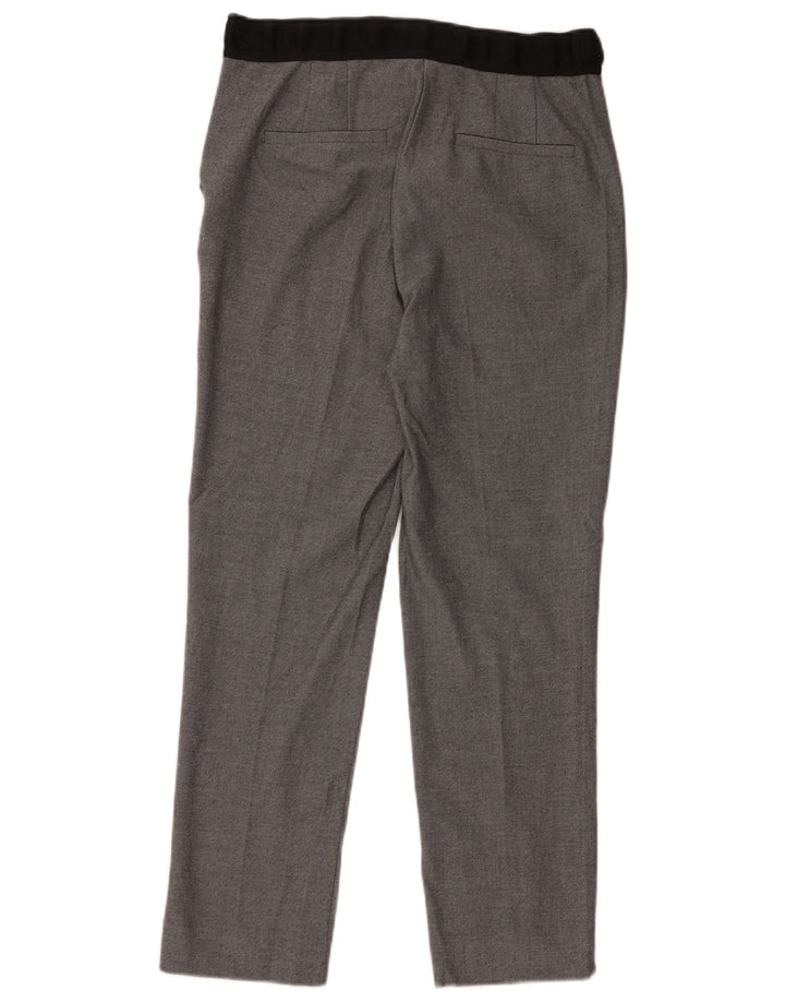 Gerade Chino-Hose für Damen von Zara, Größe S, W26, L27, Grau, Polyester