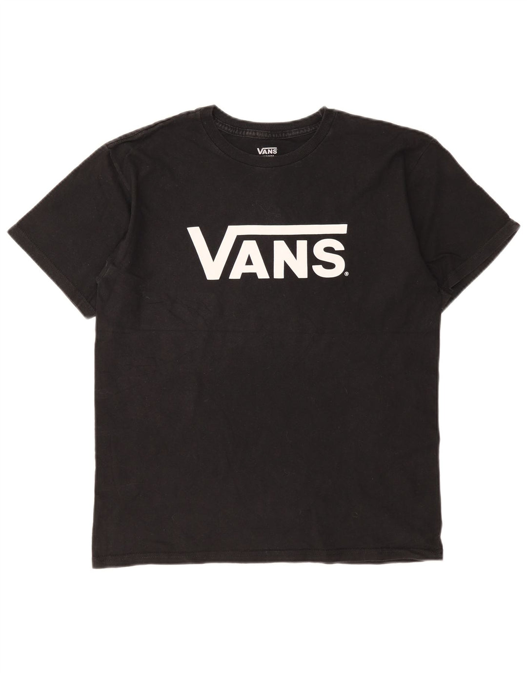 Vans Herren-T-Shirt mit Grafik, mittelschwarze Baumwolle