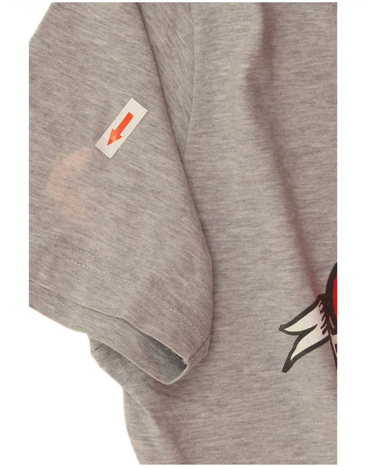 MC2 SAINT BARTH Herren-T-Shirt mit Grafik, Größe S, Grau, Baumwolle