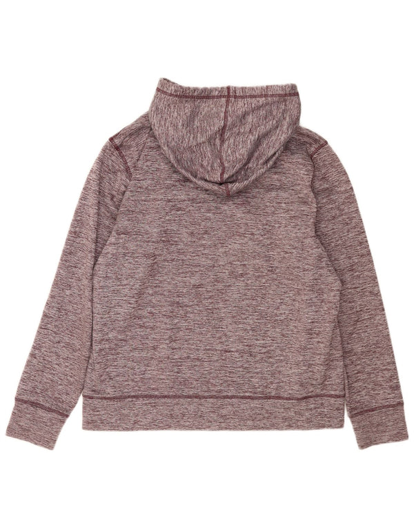 Under Armour Damen Graphic Hoodie Pullover UK 18 XL Burgunderrot meliert