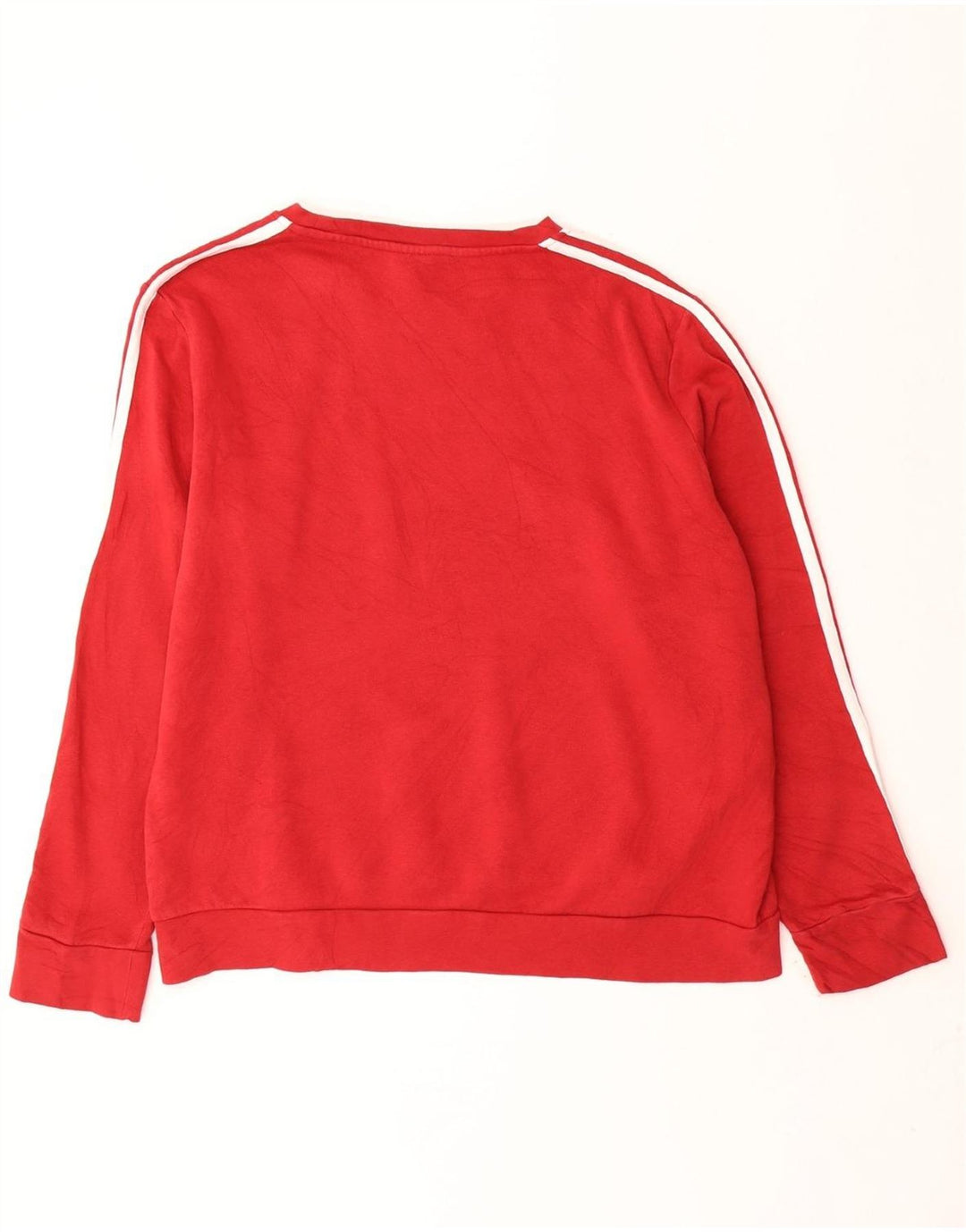 ADIDAS Damen Sweatshirt Pullover UK 20/22 XL Rot