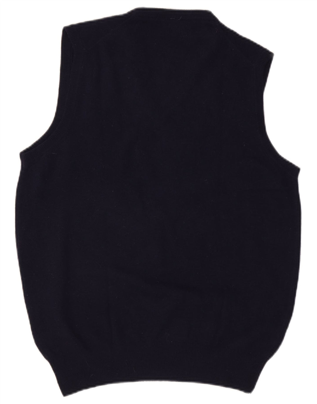 Vintage Herren Weste Tank Top IT 54 XL Marineblau