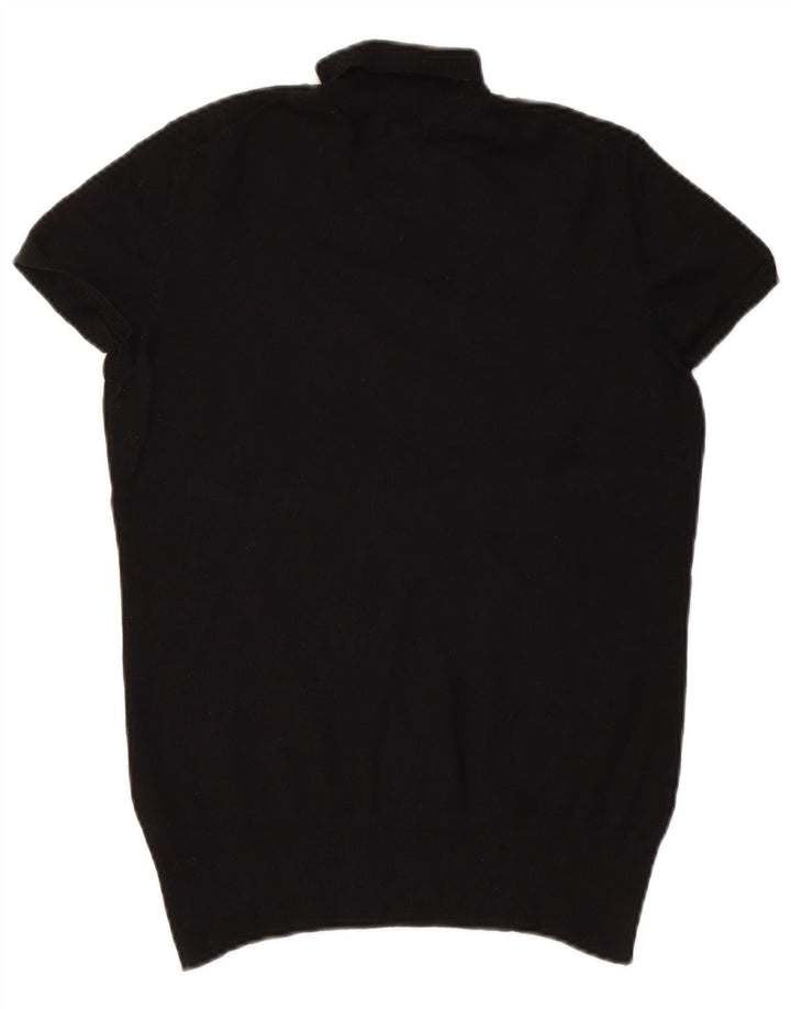 Massimo Dutti Damen-Pullover mit Rollkragen, Gr. 12, mittelschwarz