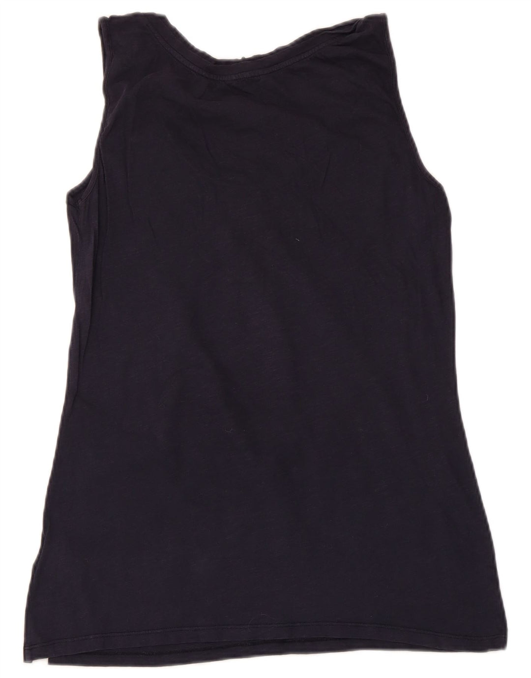 White Stuff Damen-Trägershirt, UK-Größe 44, mittlere Marineblau-Baumwolle