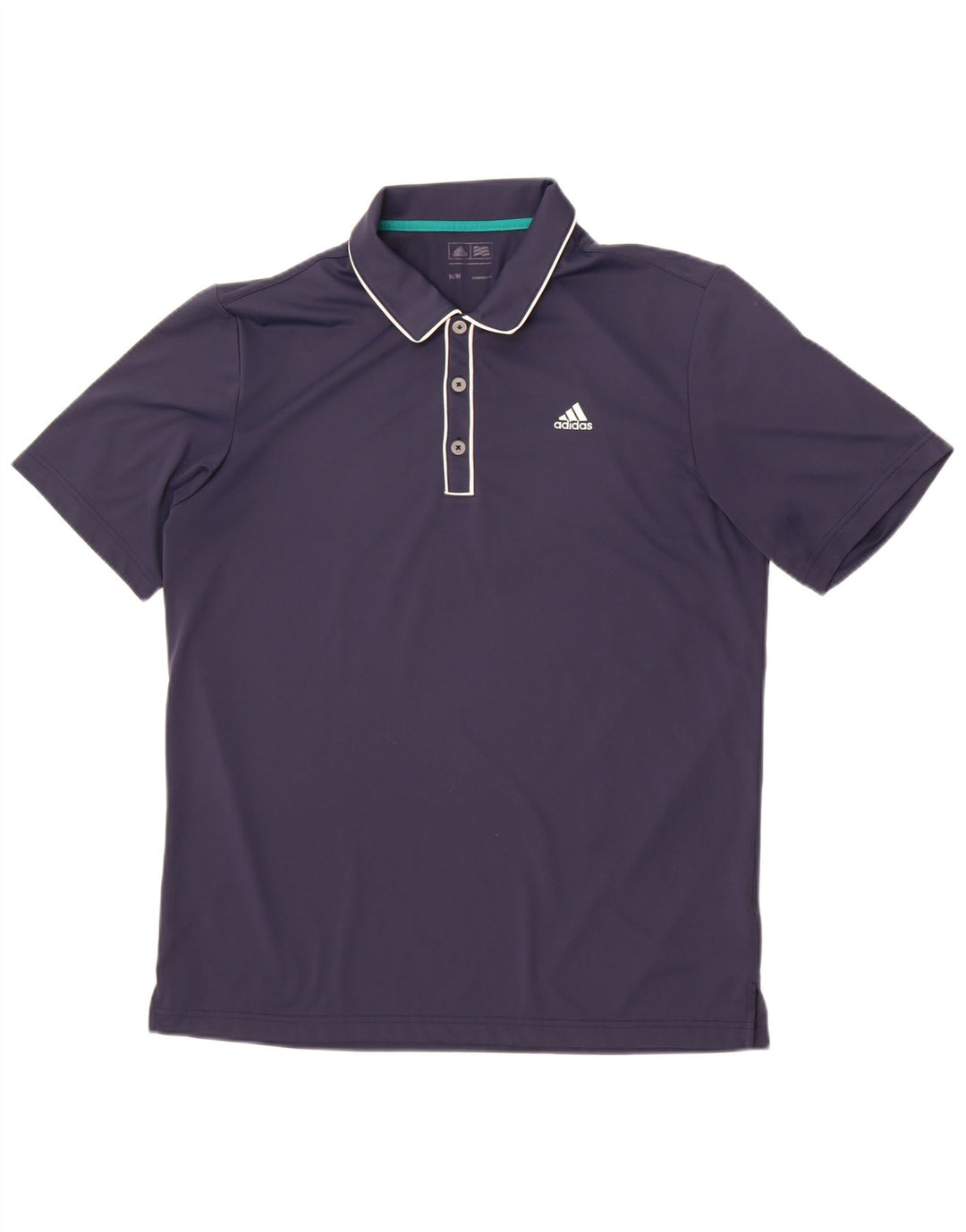 Adidas Herren Poloshirt Medium Marineblau Polyester