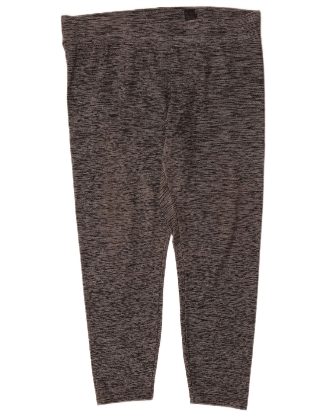 Marks & Spencer Damen Crop Leggings UK 18 XL Grau meliertes Polyester