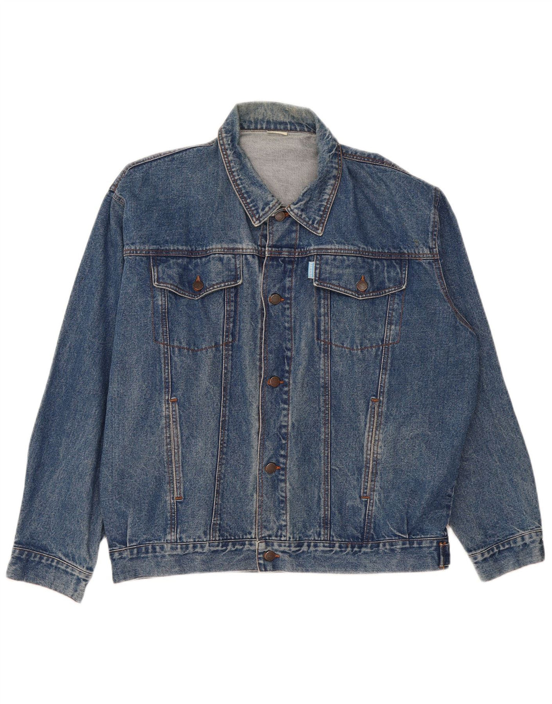 Rancheros Herren Jeansjacke UK 40 Large Blau