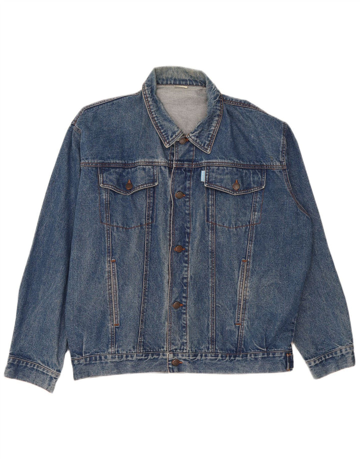 Rancheros Herren Jeansjacke UK 40 Large Blau