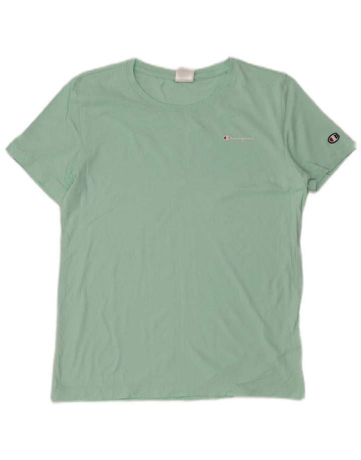 Champion Damen T-Shirt Top UK 14 Large Grün