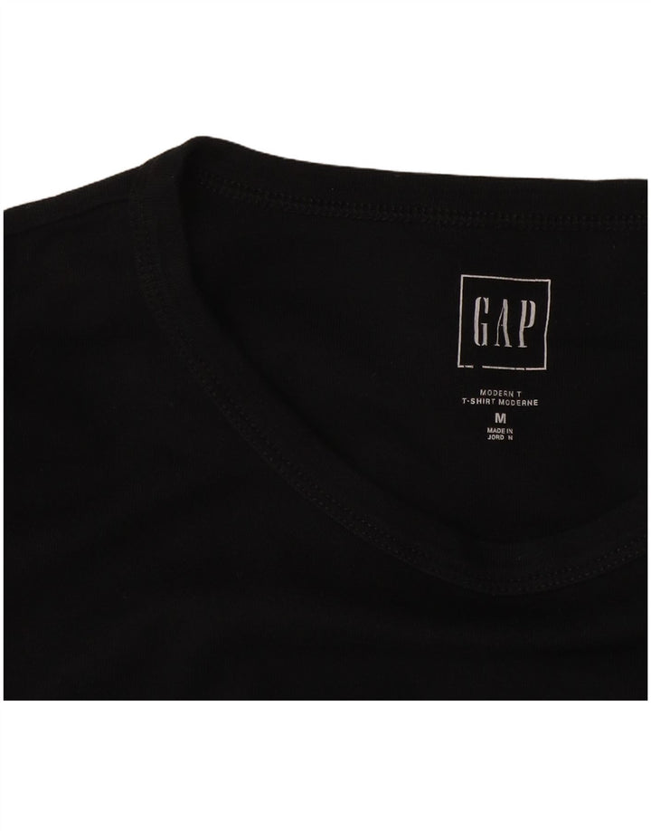 Gap Herren Modern Fit Top Langarm Medium Schwarz