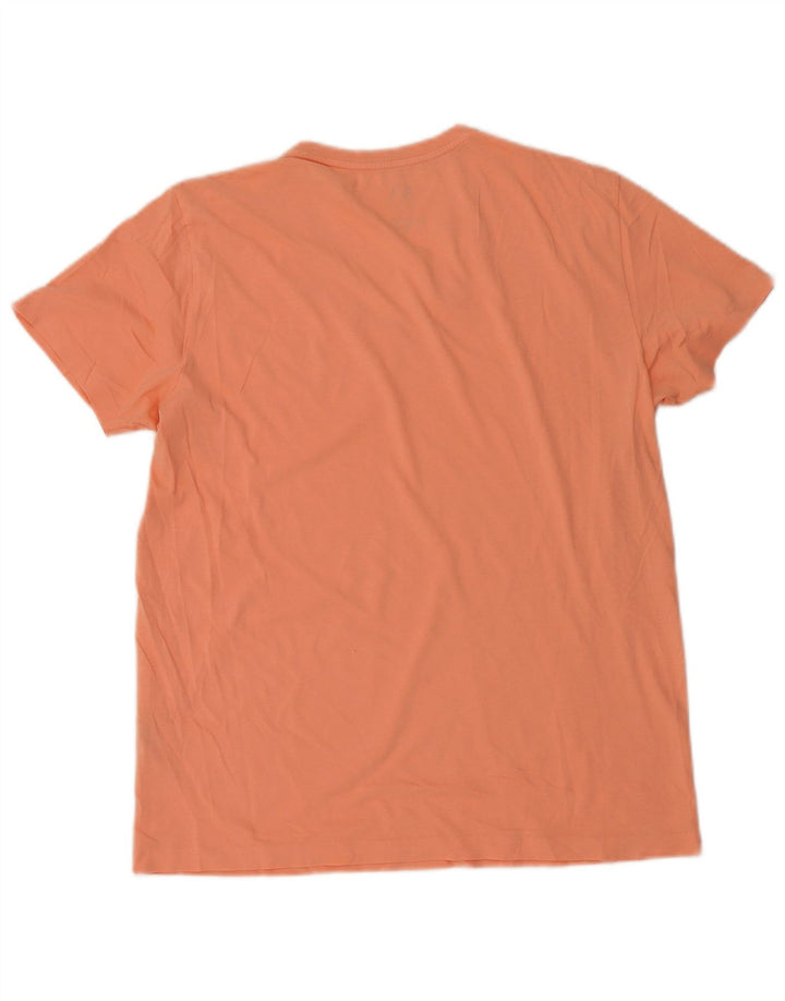 Armani Exchange Herren T-Shirt Top Mittelrosa Baumwolle