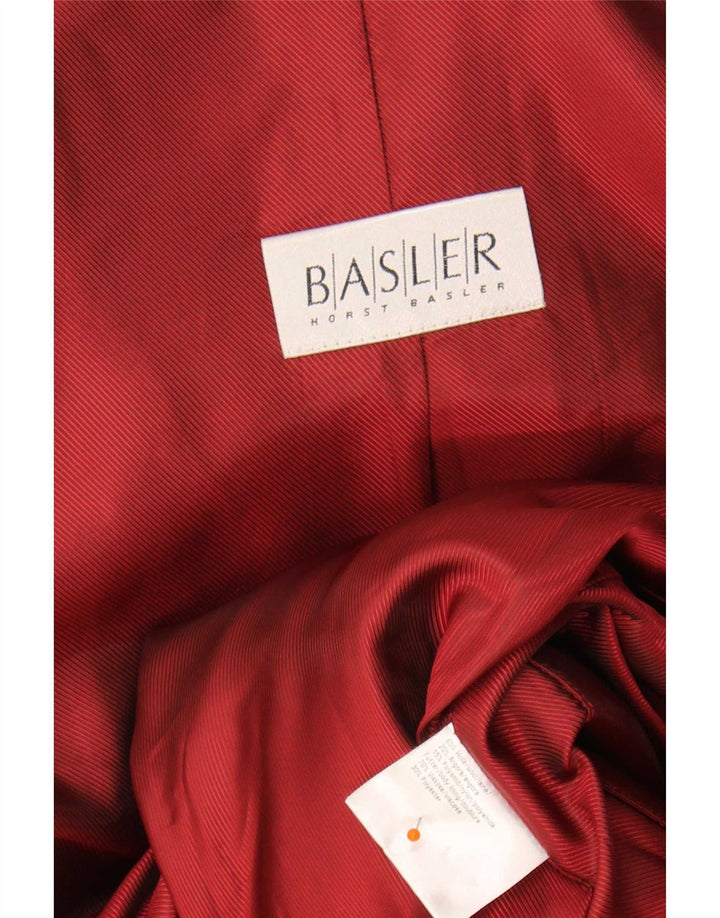 Basler Damenmantel UK 12 Mittelrote Wolle