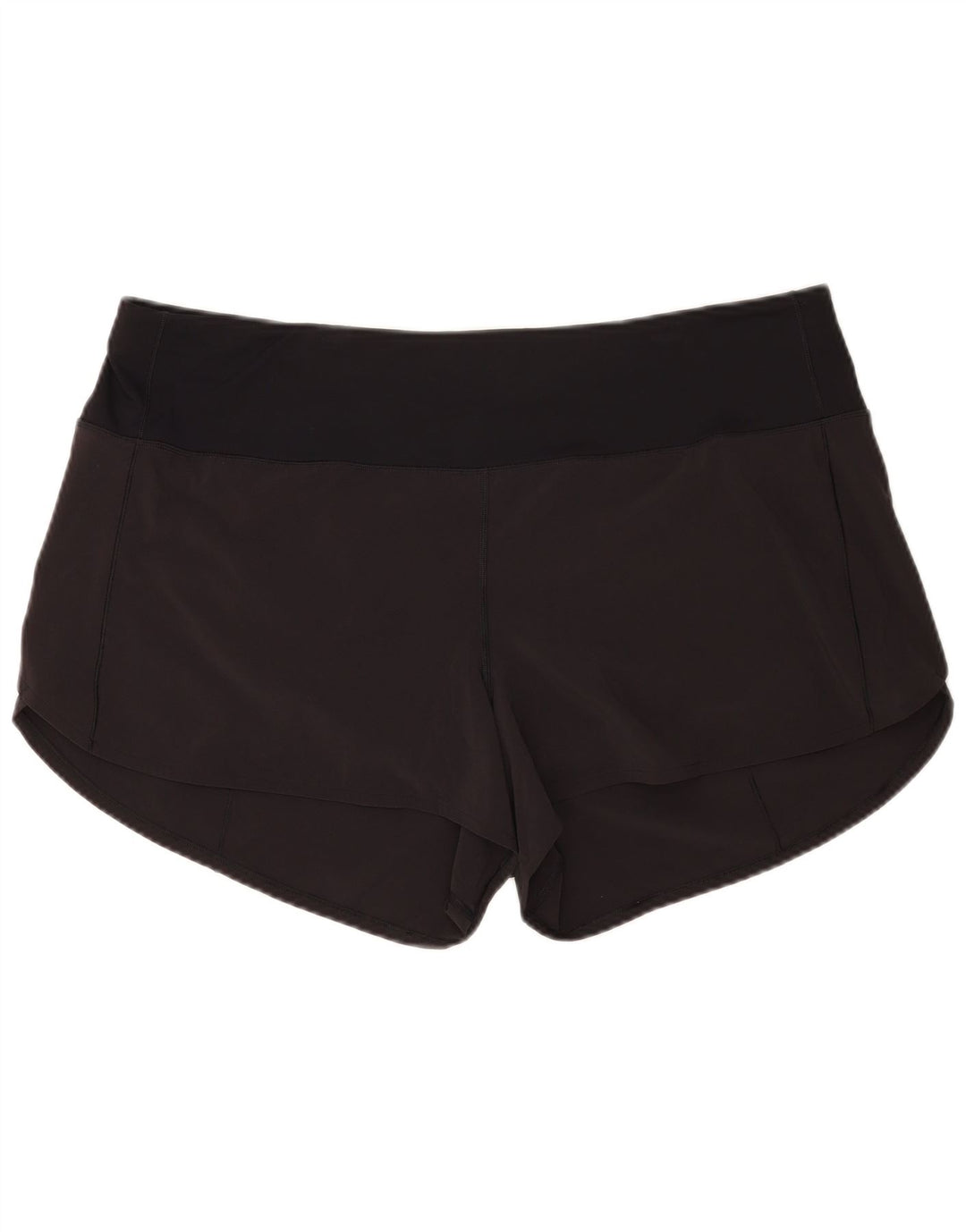 Lululemon Damen Sportshorts US 18 2XL Schwarz Polyester