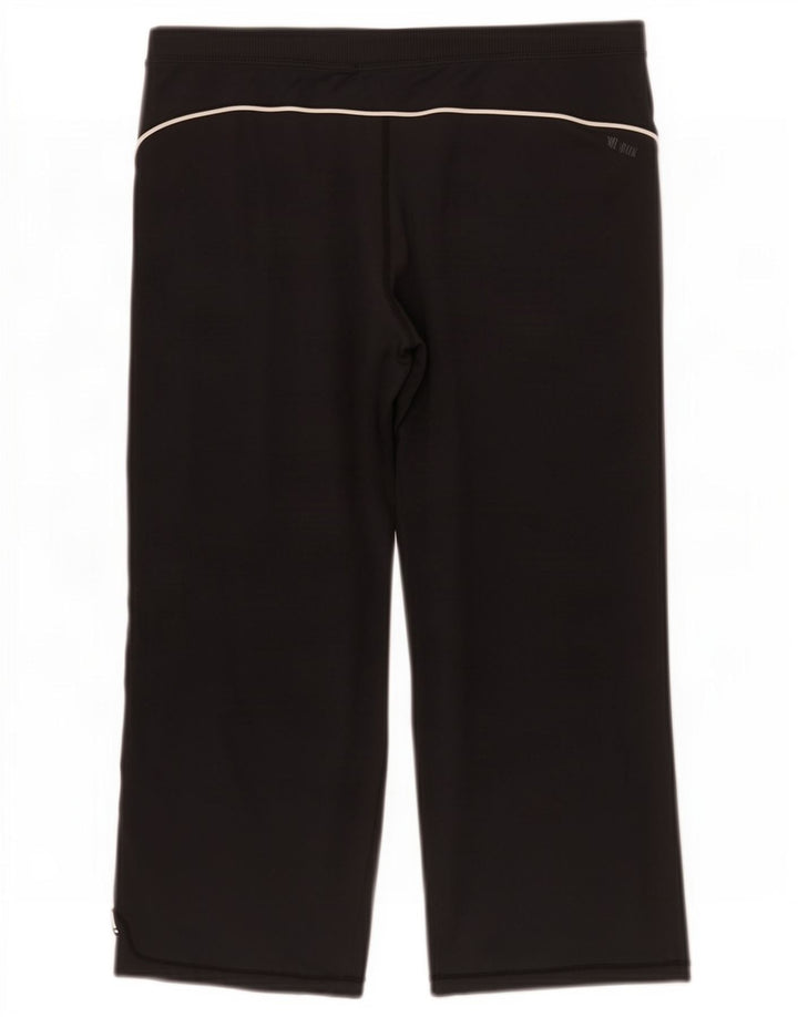 Nike Damen Capri-Trainingshose UK 14/16 Large Schwarz