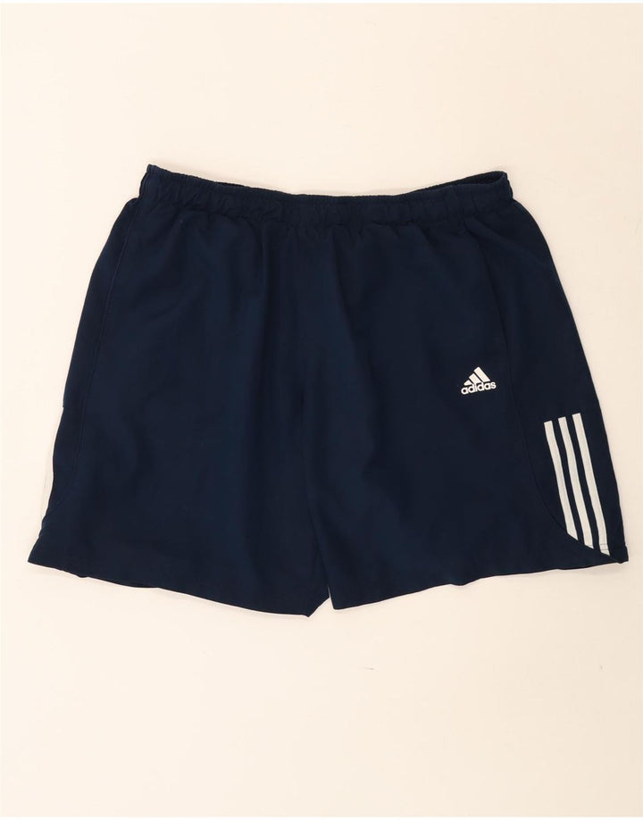 Adidas Herren Climalite Sport Shorts 2XL Marineblau Polyester