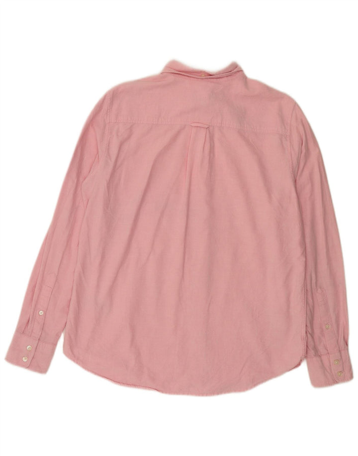 Gant Damenhemd UK 14 Large Rosa Baumwolle