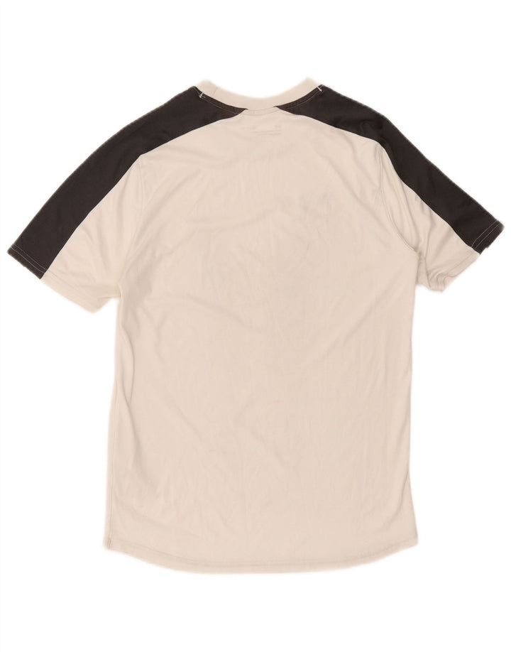 Under Armour Herren T-Shirt Top Small Weiß Colourblock Polyester