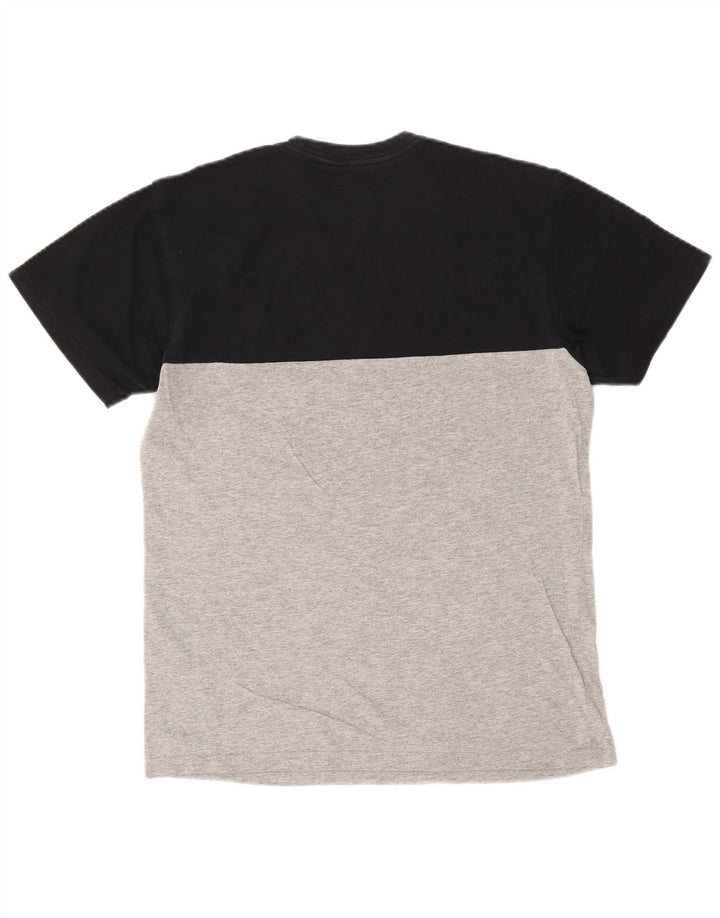 Vans Herren-T-Shirt mit klassischer Passform, mittleres Marineblau, Farbblock-Baumwolle