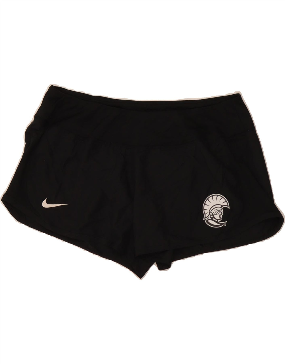 NIKE Womens Sport Shorts UK 14 Large Black Polyester Vintage Nike and Second-Hand Nike from Messina Hembry 