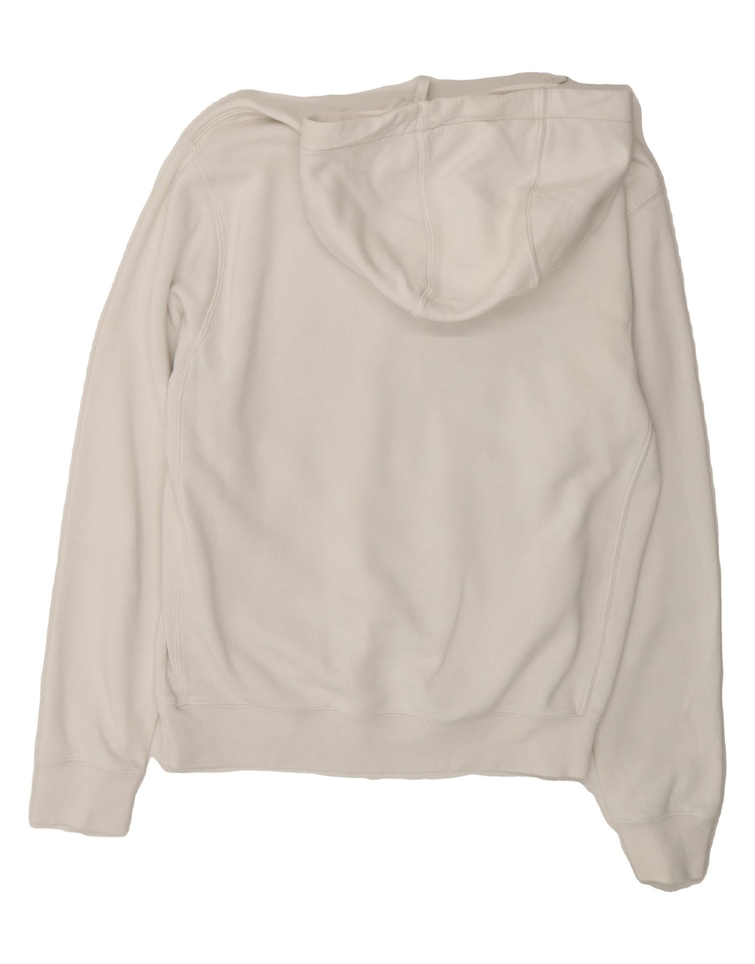 NIKE Mens Hoodie Jumper Small White Cotton Vintage Nike and Second-Hand Nike from Messina Hembry 