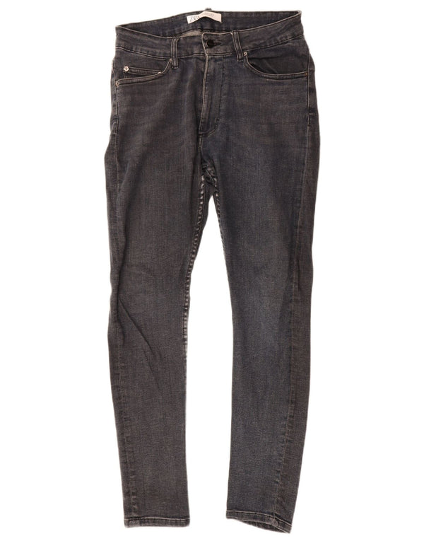 Zara Herren Slim Jeans EU 40 Medium W31 L31 Marineblau Baumwolle