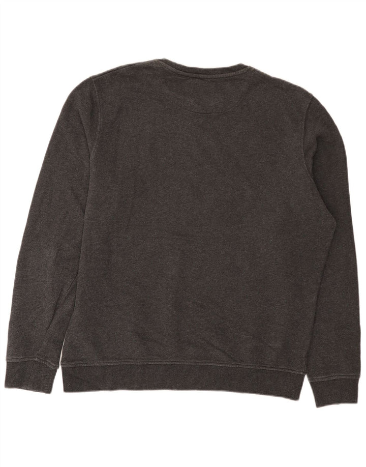 Lyle & Scott Herren-Sweatshirt, Pullover, Größe L, Grau, Baumwolle