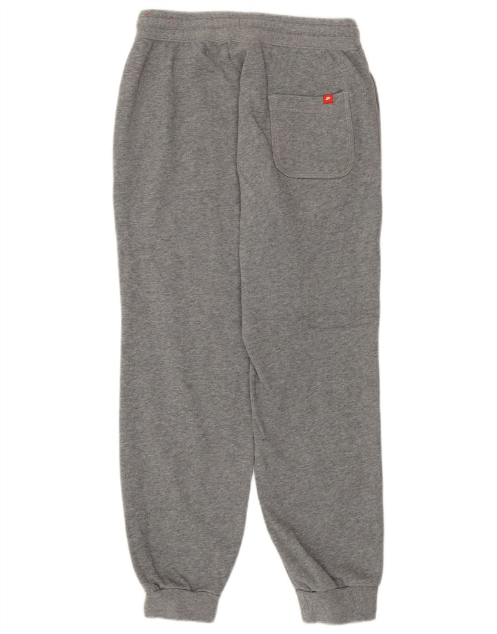 Nike Herren-Trainingshose, Jogginghose, Größe S, graue Baumwolle