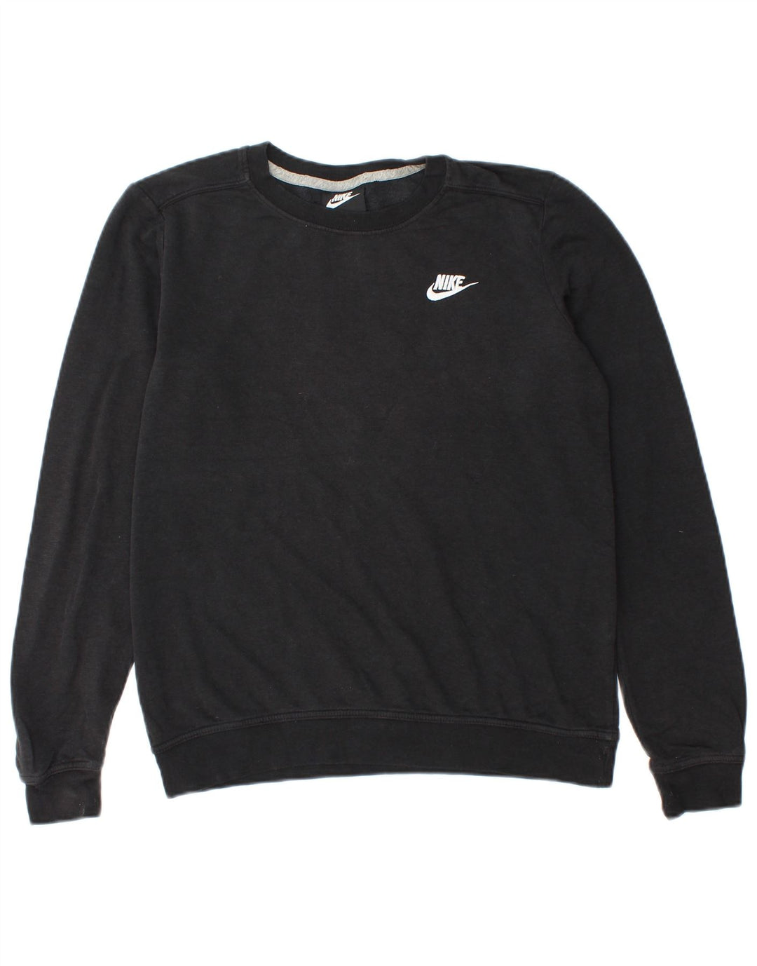 Nike Herren Sweatshirt Pullover Small Schwarz Baumwolle