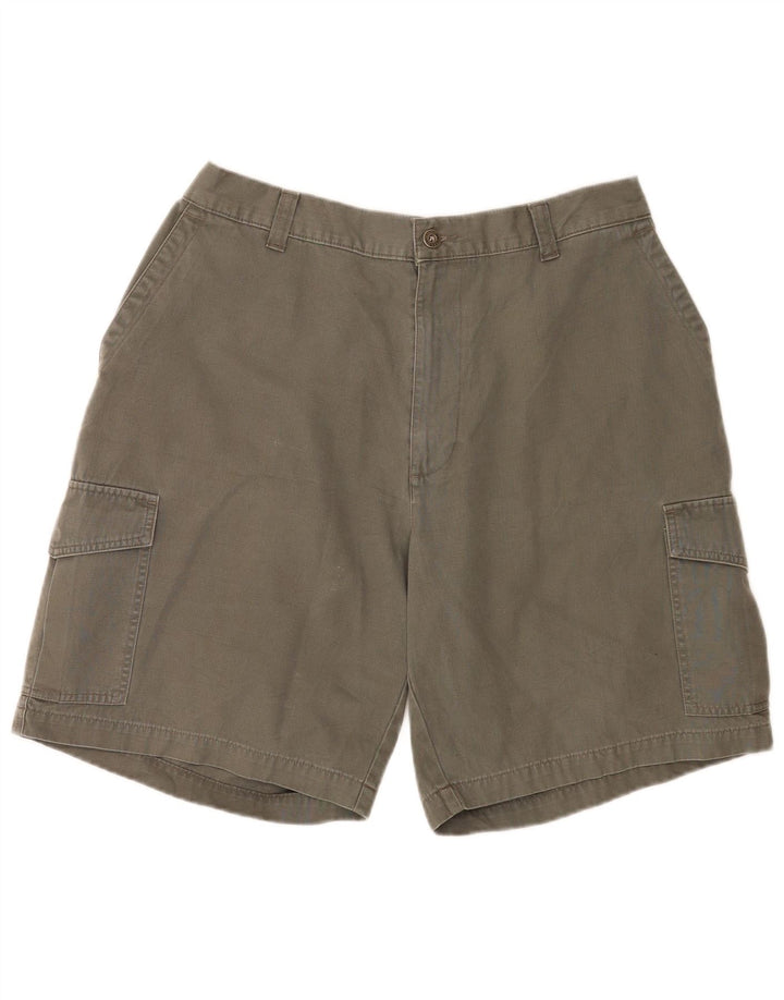 Dockers Herren Khakis Cargo Shorts W40 XL Khaki Baumwolle