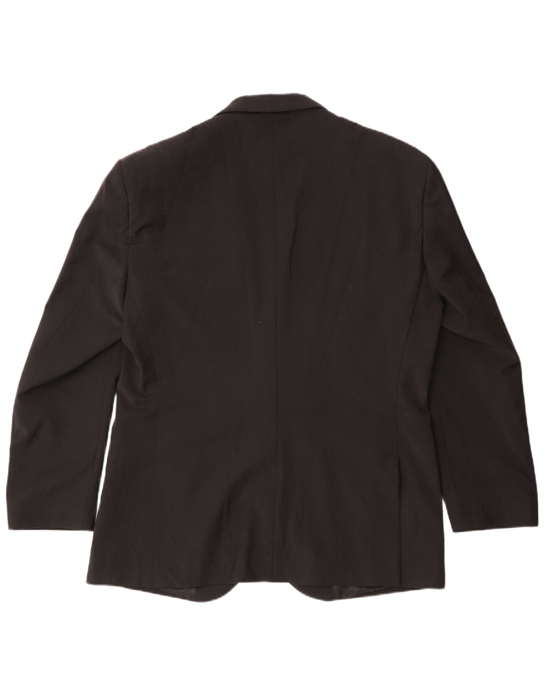 Calvin Klein Herren 2-Knopf-Blazerjacke IT 52 XL Schwarz Polyester