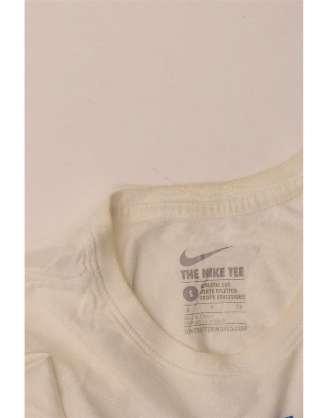 Nike Herren Athletic Cut Graphic T-Shirt Top Small Weiß
