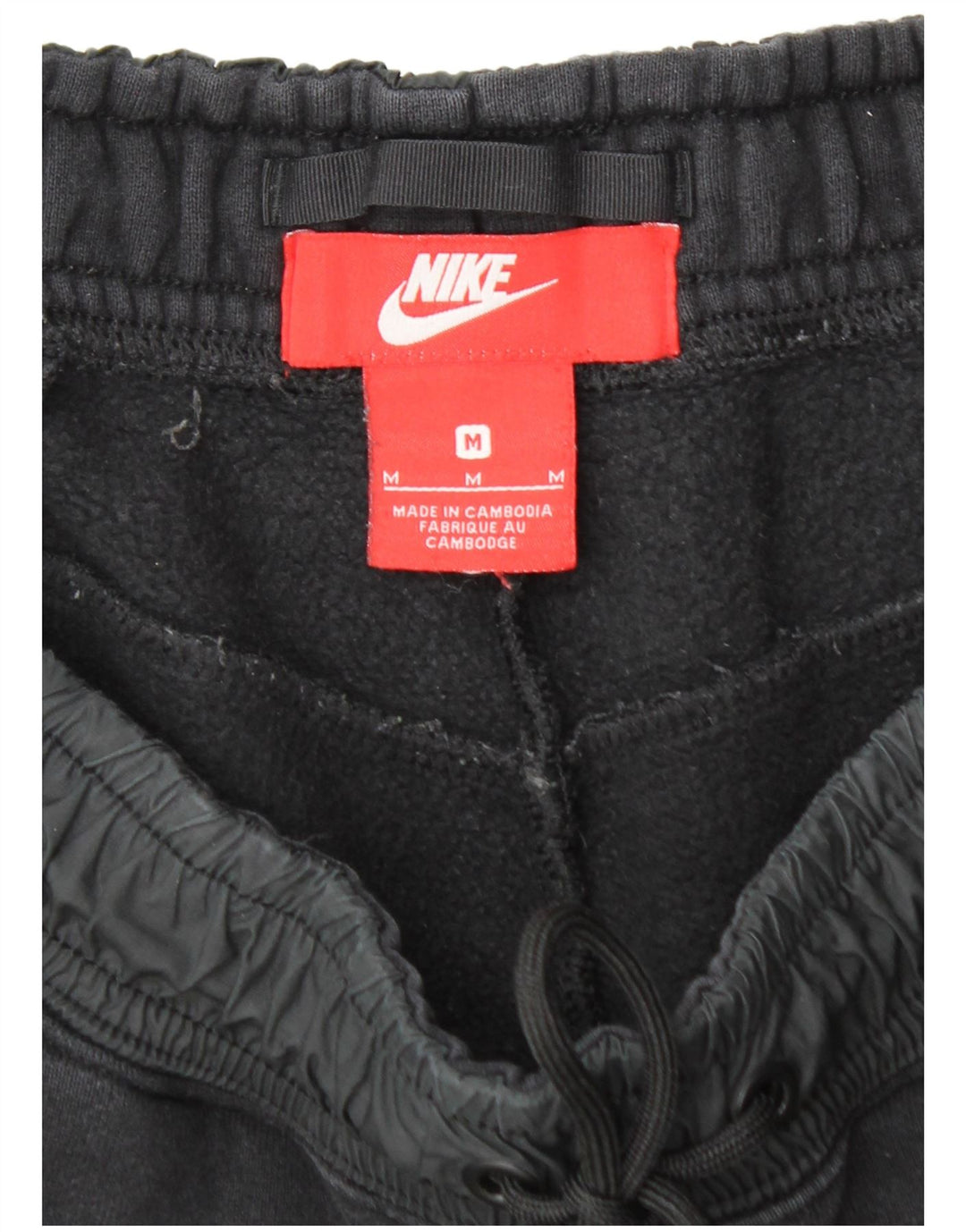 NIKE Herren-Trainingshose, Jogginghose, mittelschwarz, Baumwolle