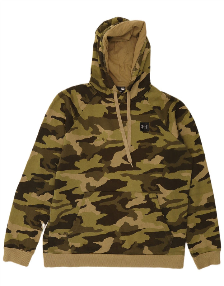 Under Armour Herren Kapuzenpullover Medium Khaki Camouflage