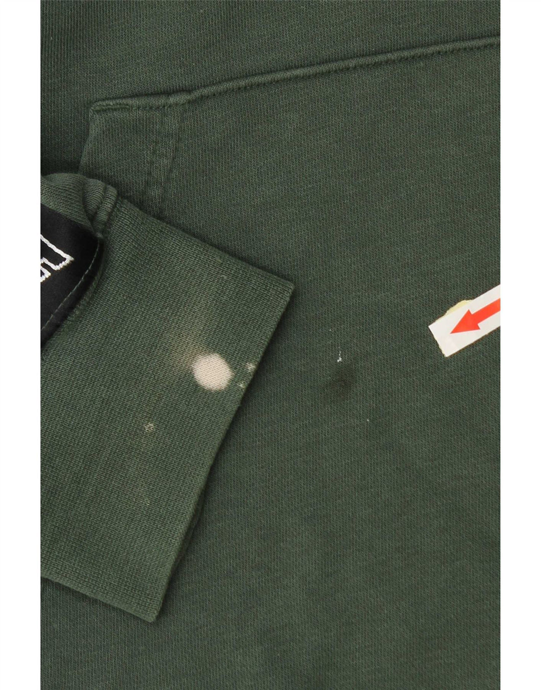 Nike Herren-Kapuzenpullover mit Grafik, mittelgrüne Baumwolle