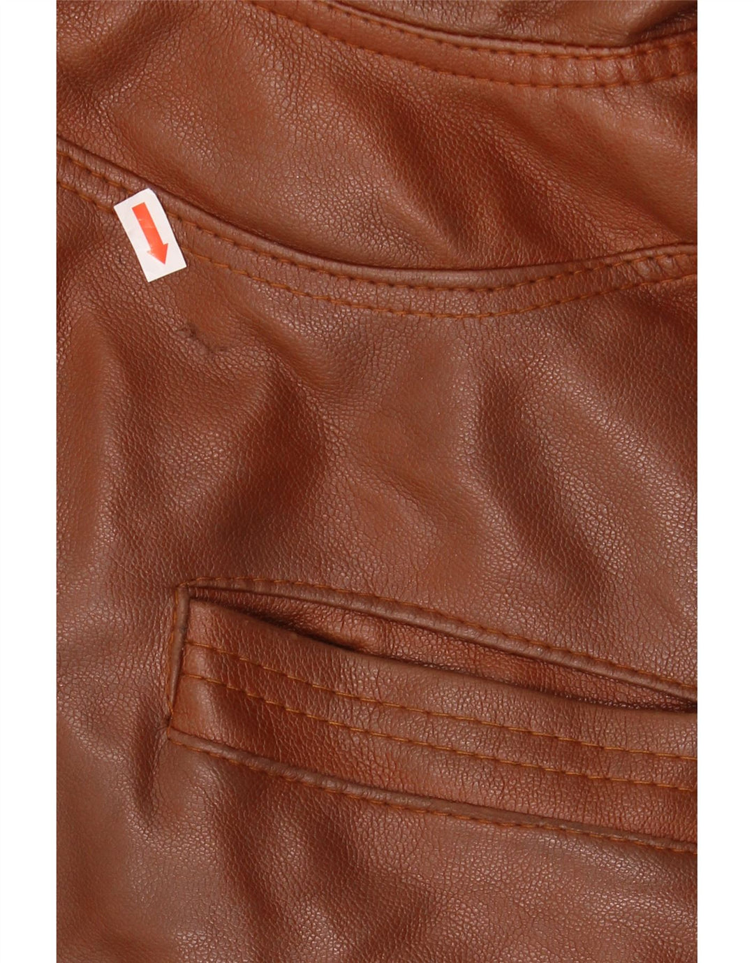 Vintage Herren Lederjacke UK 38 Mittelbraun