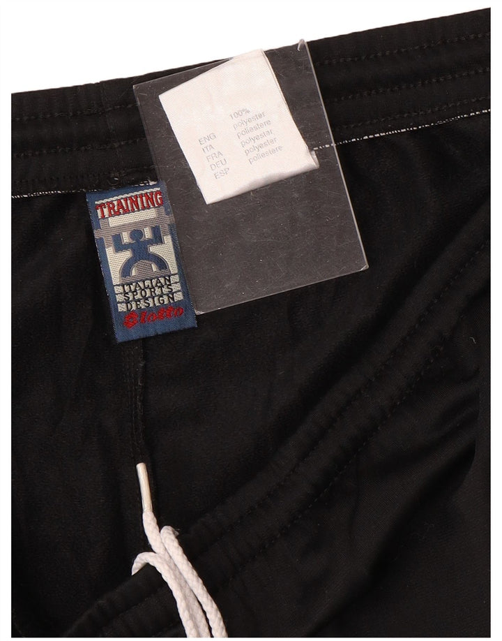 Lotto Herren-Trainingshose, UK 40/42, Größe L, Schwarz, Polyester