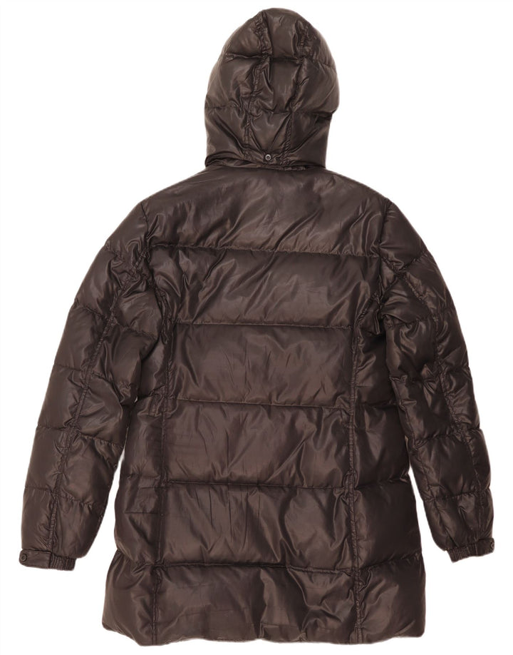 Champion Damen-Kapuzenmantel, gepolstert, UK 18, XL, Schwarz, Polyester