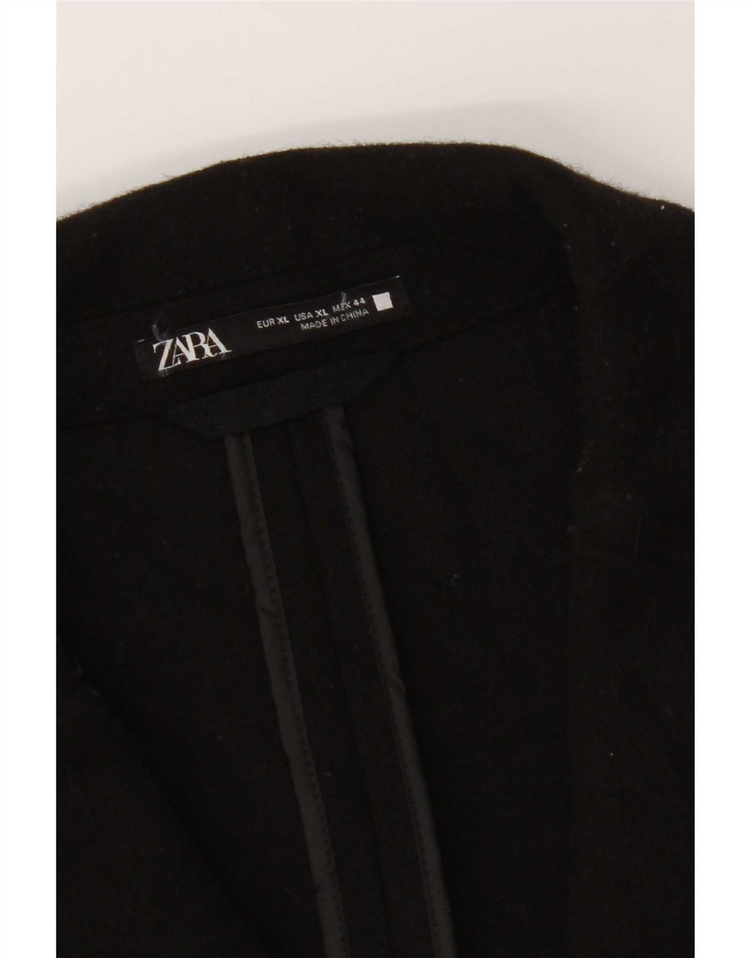 Zara Herrenmantel UK 42 XL Schwarz