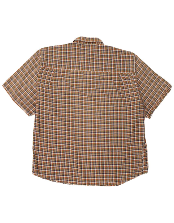 Parforce Herren Kurzarmhemd 2XL Mehrfarbig kariert
