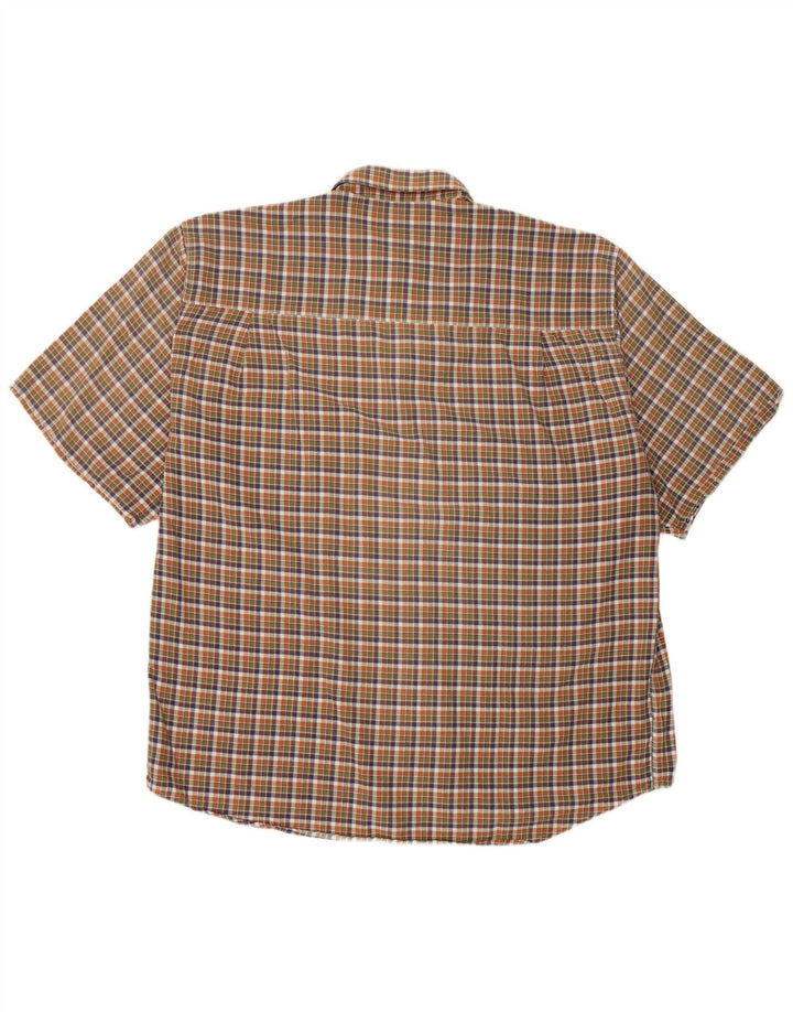 Parforce Herren Kurzarmhemd 2XL Mehrfarbig kariert
