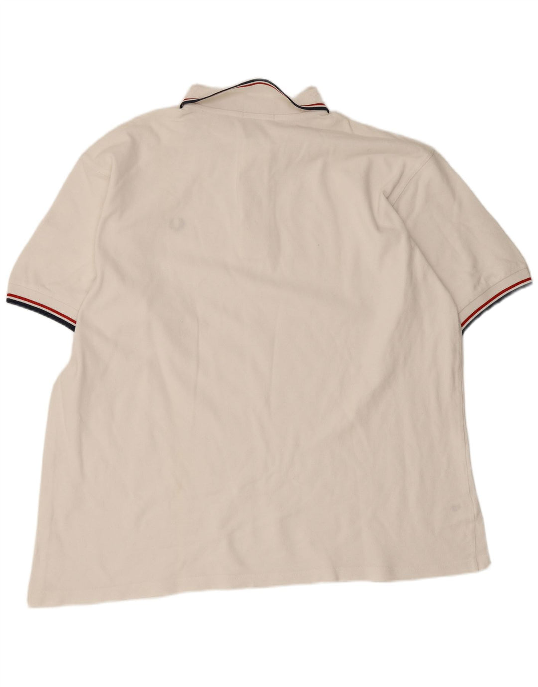 Fred Perry Herren Poloshirt XL Weiße Baumwolle