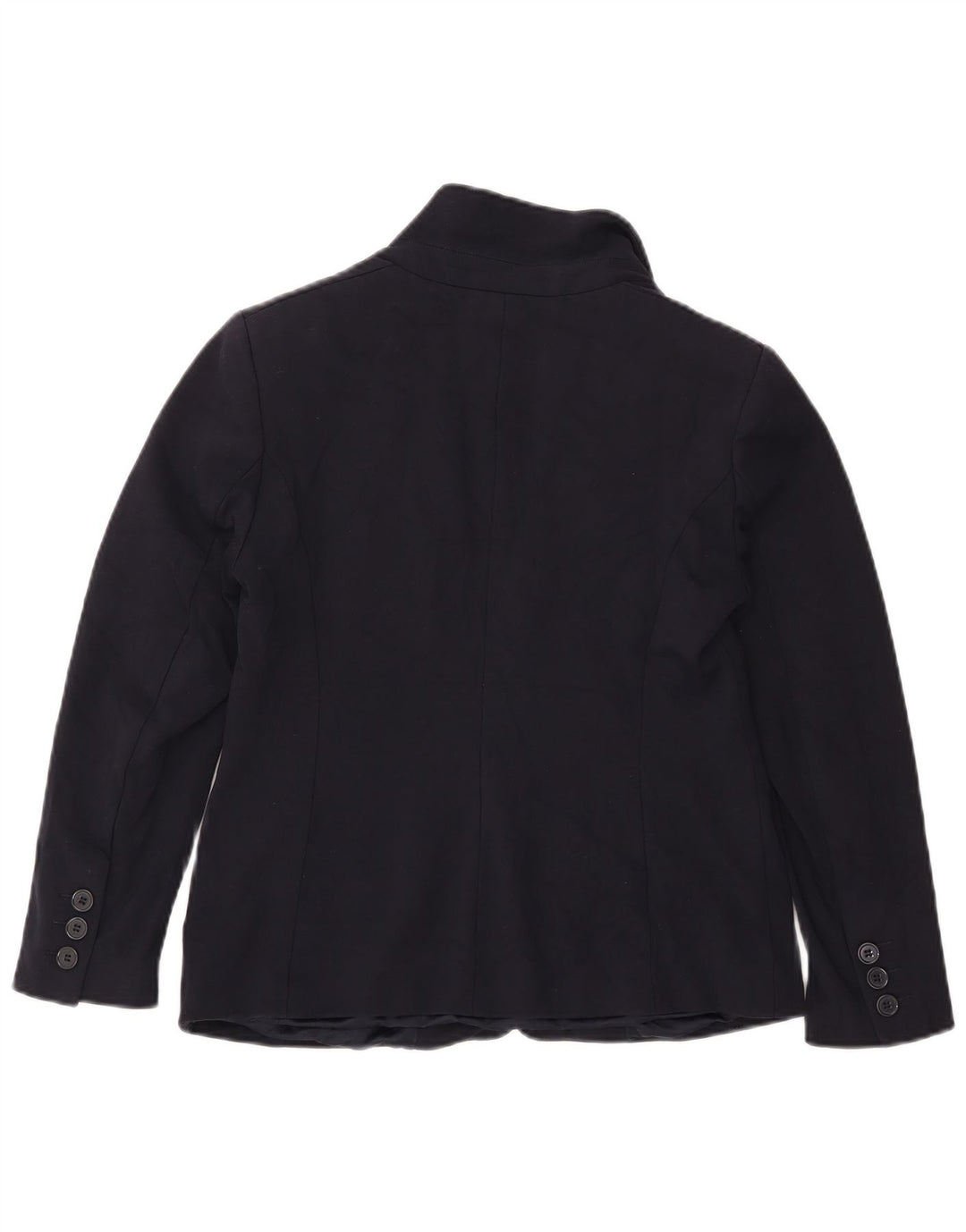 Marks & Spencer Damen 1-Knopf-Blazerjacke, UK 12, mittleres Marineblau