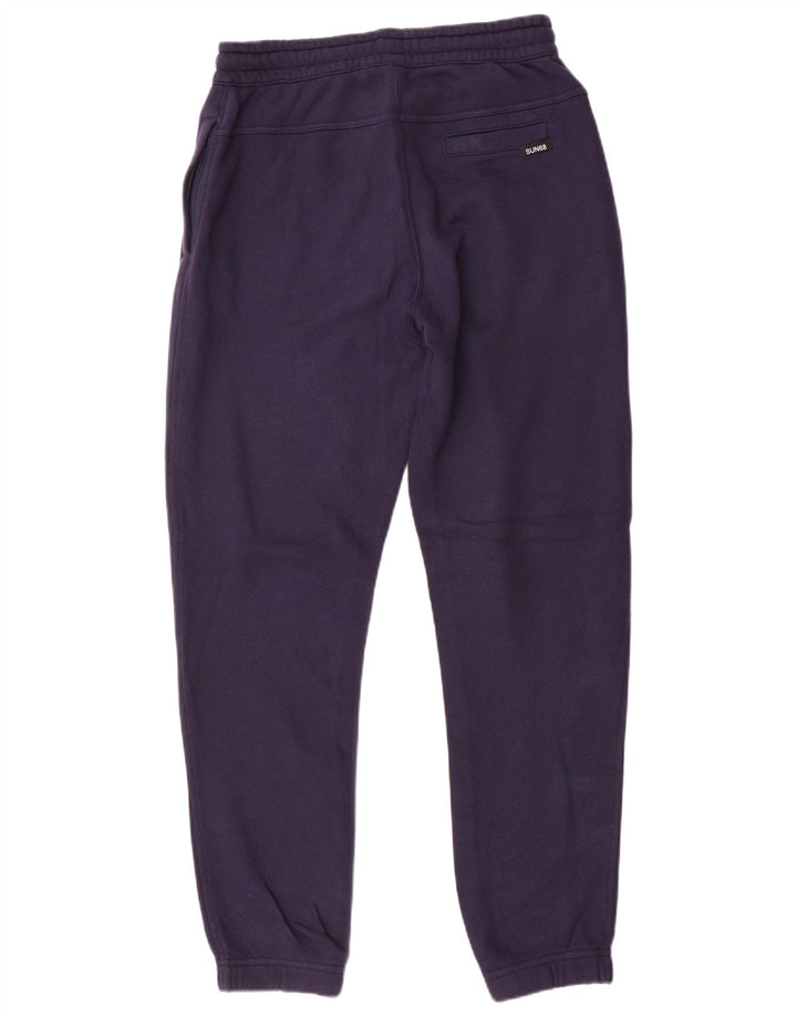 Sun68 Herren-Trainingshose, Jogginghose, Größe S, marineblau, Baumwolle