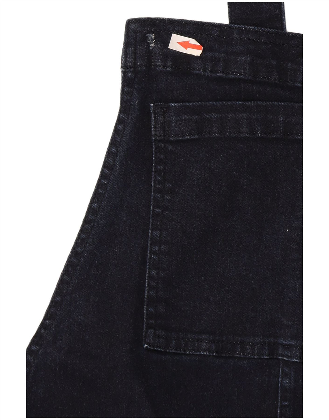 White Stuff Damen Latzhose Slim Jeans UK 12 Medium W34 L27 Marineblau