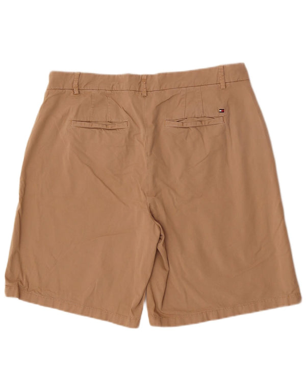 Tommy Hilfiger Damen Chinoshorts UK 16 Large W34 Braune Baumwolle